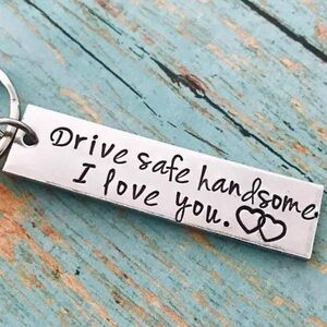 Silver Keychain with Engraving